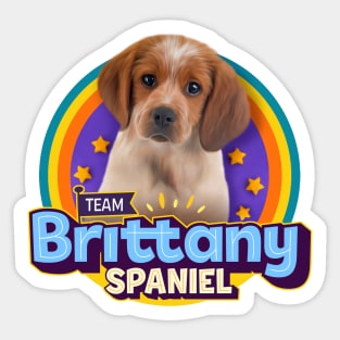 Brittany Spaniel Sticker